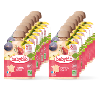 Compote bébé Pomme Figue dès 6 mois