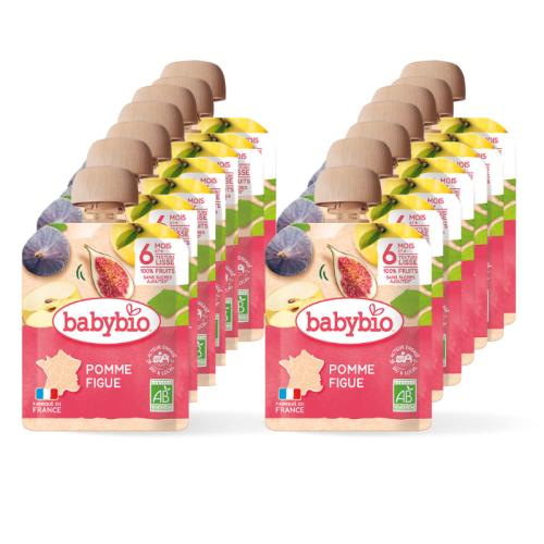 Pack x14 gourdes Pomme Figue