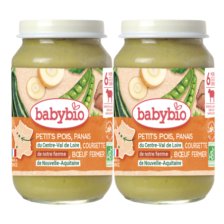 Kinderpotje | Wortel, Pruimen Rundvlees | Babybio