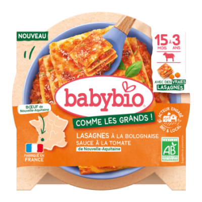 Lasagnes à la bolognaise boeuf et tomate de Nouvelle Aquitaine