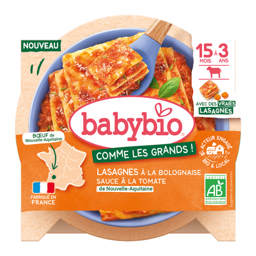 Lasagnes à la bolognaise boeuf et tomate de Nouvelle Aquitaine