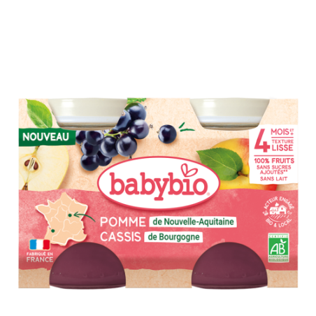 Pomme de Nouvelle-Aquitaine Cassis de Bourgogne