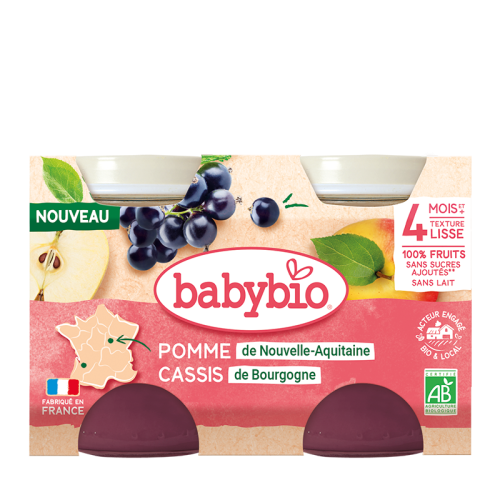 Pomme de Nouvelle-Aquitaine Cassis de Bourgogne