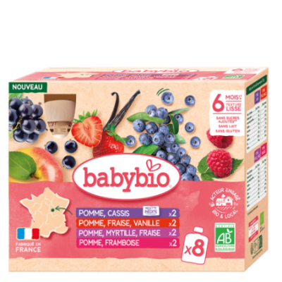 Multipack red Fruits Pouch