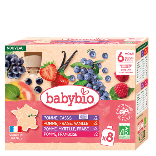 Multipack red Fruits Pouch