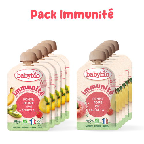 Pack Gourdes Immunité