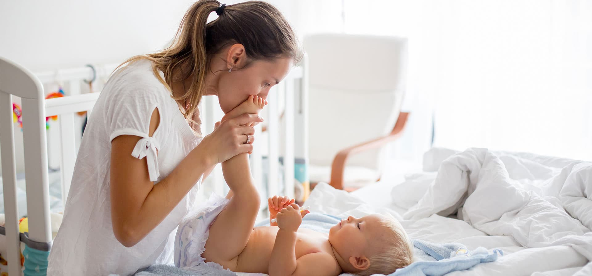 Hygiène et soin bébé : la toilette bébé de 0 à 6 mois - Aubert Conseils