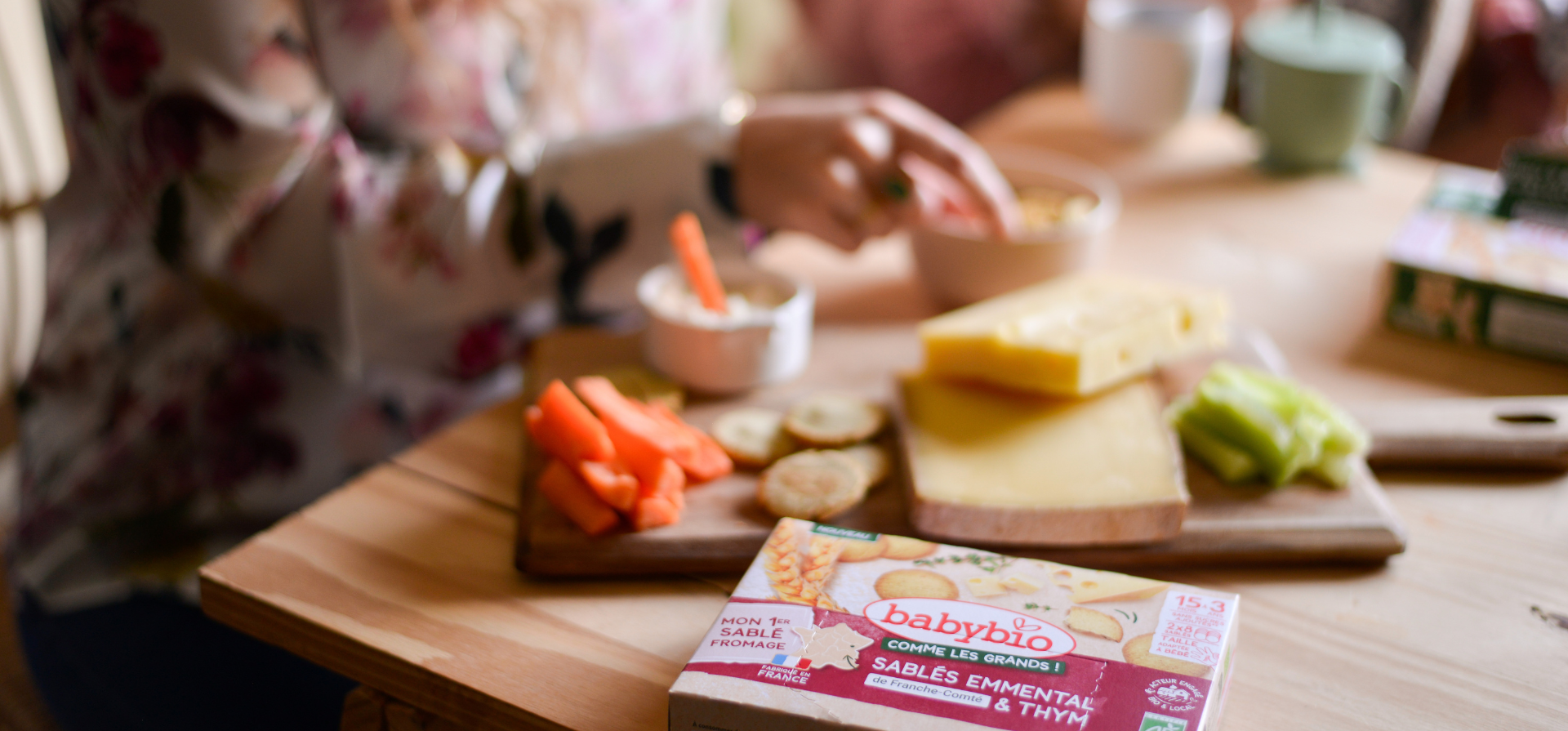 Que donner à bébé pendant l’apéro ?